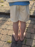 Zandkleurige short