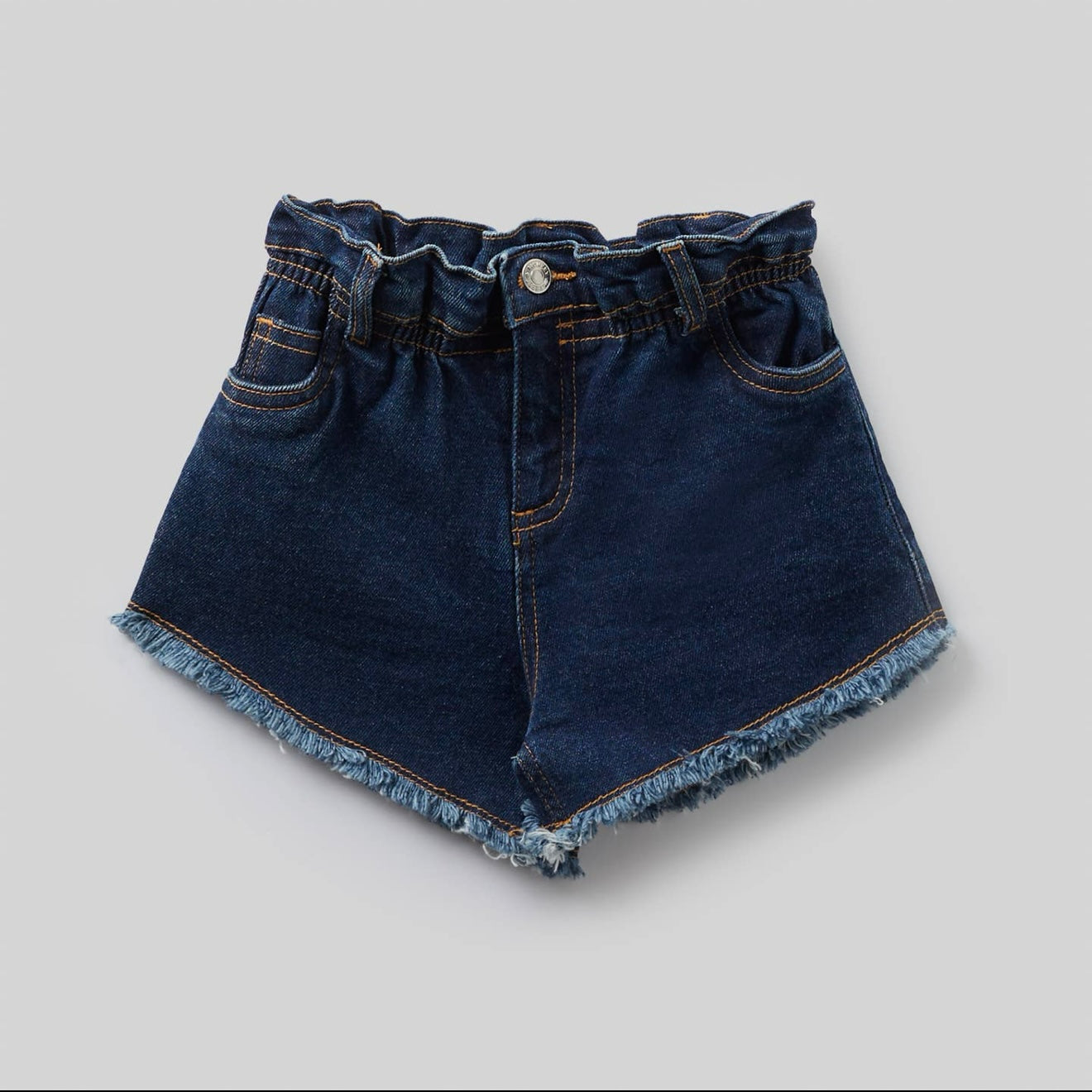 Short donker blauw