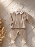 2-delige pakje "babyblues" beige