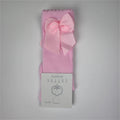 Kniekousjes met strik Babyroze