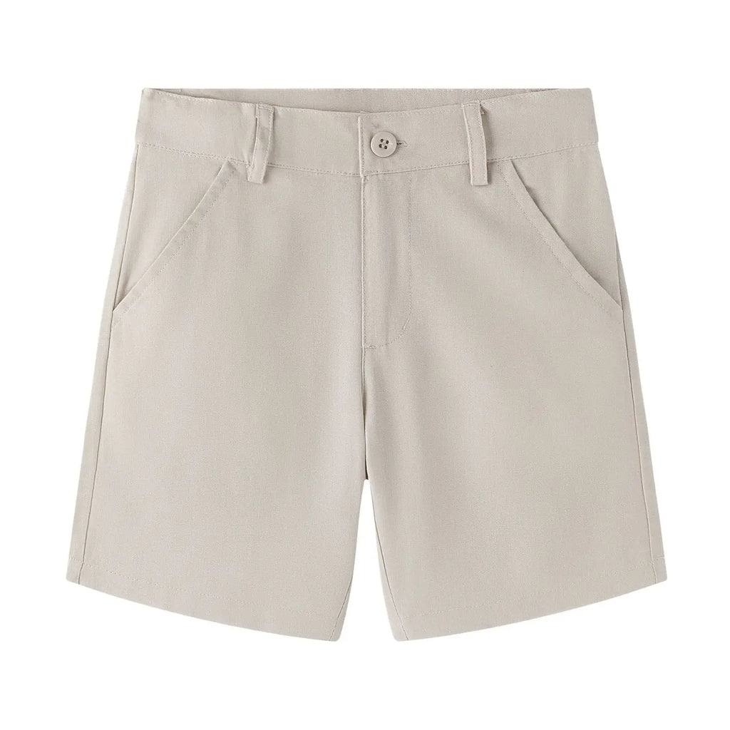 Linnen bermuda shortje