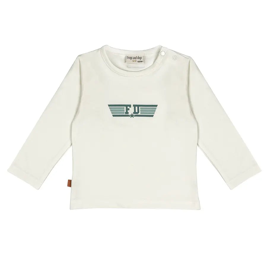 piloten t-shirt met lange mouwen